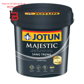 Sơn nước nội thất Jotun Majestic sang trọng bóng lon 5L 