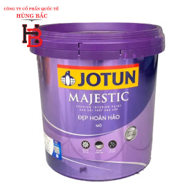 Sơn nước nội thất Jotun Majestic đẹp hoàn hảo bóng mờ thùng 15L mới 