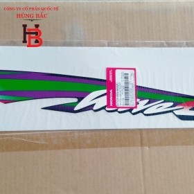 TEM ỐP SƯỜN TRÁI WAVE NHỚT MÁY TRẮNG 87109KRS860ZC