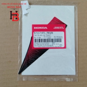 TEM ỐP YẾM TRÁI ZX ĐỎ 87117KTL780ZB