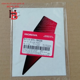 TEM ỐP YẾM PHẢI ZX ĐỎ 87116KTL780ZB