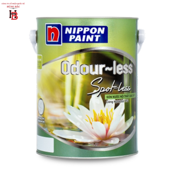 Sơn Nippon Odour-less Spot-less 