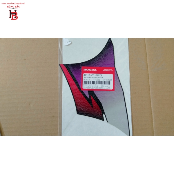 TEM B CÁNH YẾM TRÁI ZX ĐỎ 87115KTL780ZB